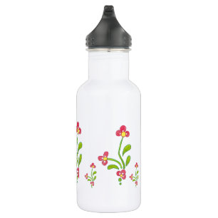 Bouteille d'eau de fleurs