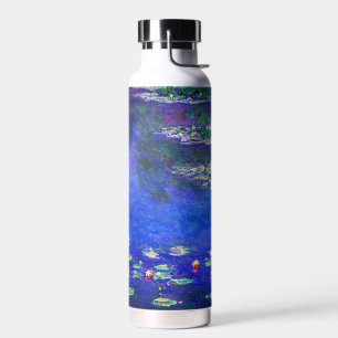 Bouteille D'eau De jolies nénuphars vintage par Claude Monet