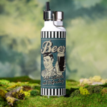 Bouteille d'eau de la bière Retro Thor