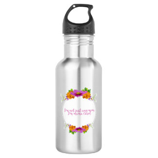 Bouteille d'eau de la fête des mères
