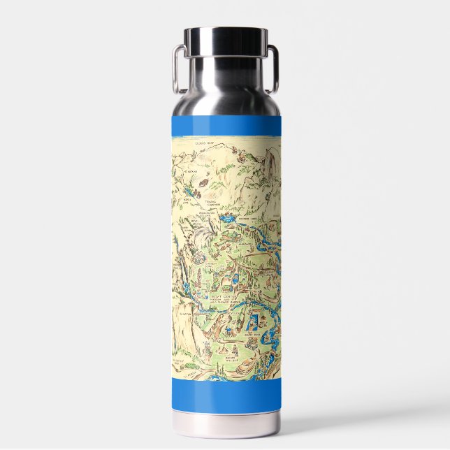 Bouteille d'eau de la vallée de Yosemite (Avant)