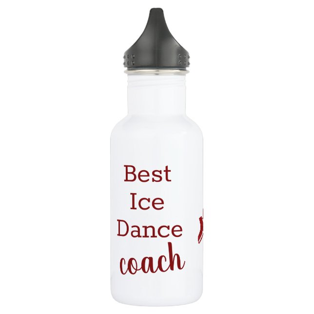 Bouteille d'eau de l'entraîneur de danse sur glace (Gauche)