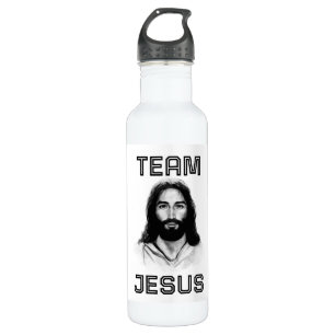 Bouteille d'eau de l'équipe Jesus
