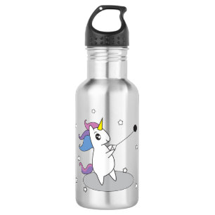 Bouteille d'eau de licorne de jet de marteau