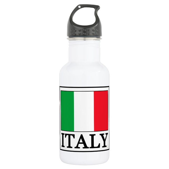 Bouteille d'eau de l'Italie (Devant)