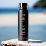 Bouteille d'eau de marque noire Thor avec logo d'e<br><div class="desc">Personnalisez facilement cette bouteille d'eau noire en acier inoxydable avec votre propre logo d'entreprise, slogan, nom du destinataire ou tout autre texte personnalisé. Cette bouteille isolée Thor Cuivre Vacuum est conçue pour les boissons chaudes ou froides. Encourager l'utilisation de bouteilles d'eau réutilisables dans votre bureau peut réduire les coûts sur...</div>