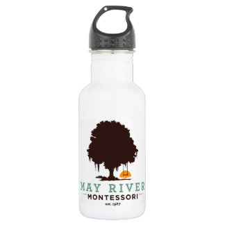 Bouteille d'eau de Montessori de rivière de mai