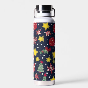 Bouteille d'eau de Noël branchée de Fashionista