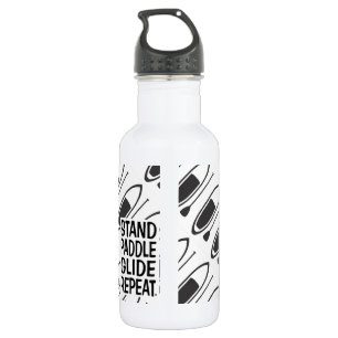Bouteille d'eau de panneau de palette