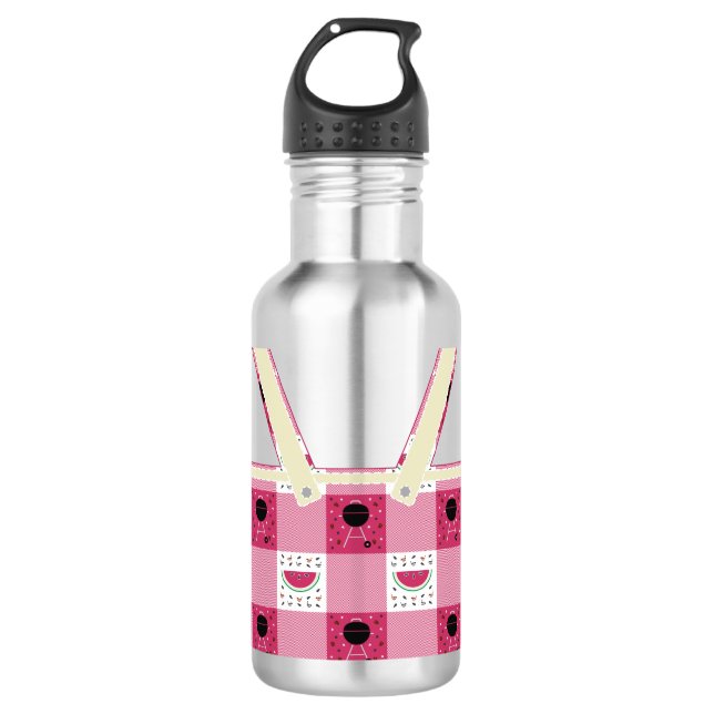 Bouteille d'eau de pique-nique d'été (Devant)