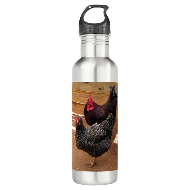 Bouteille d'eau de poulet (Devant)