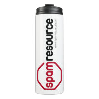 Bouteille d'eau de ressource Spam