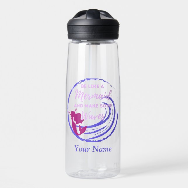 Bouteille d'eau de sirène personnalisée Camelbak (Avant)