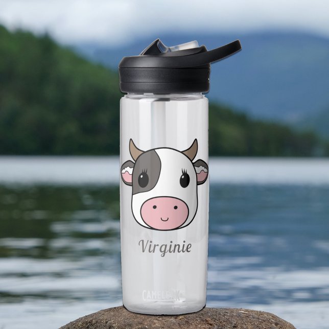 Bouteille d'eau de vache mignonne (Cute Cow Water Bottle)