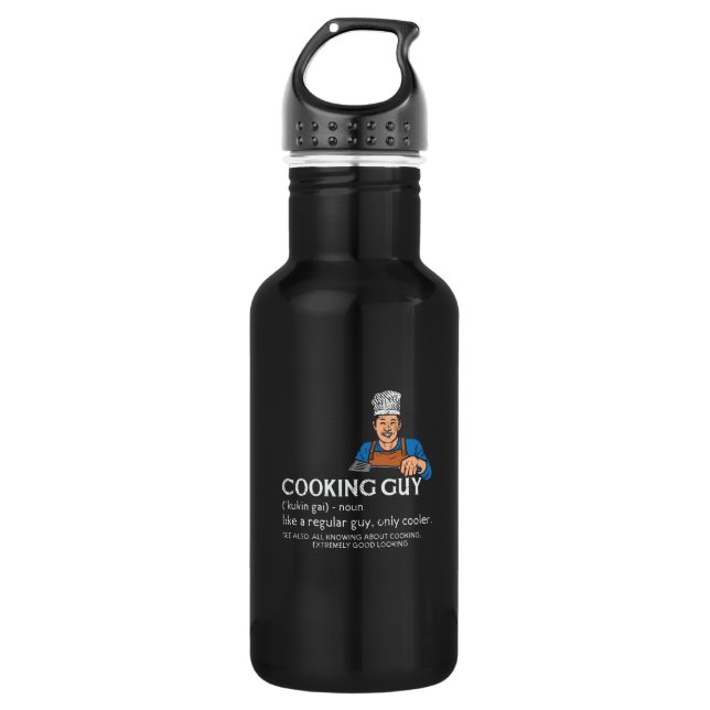 Bouteille D'eau Définition du type de cuisine (Devant)