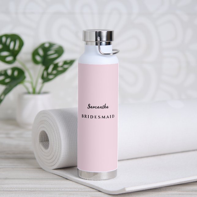Bouteille d'eau Demoiselle d'Honneur (Yoga)