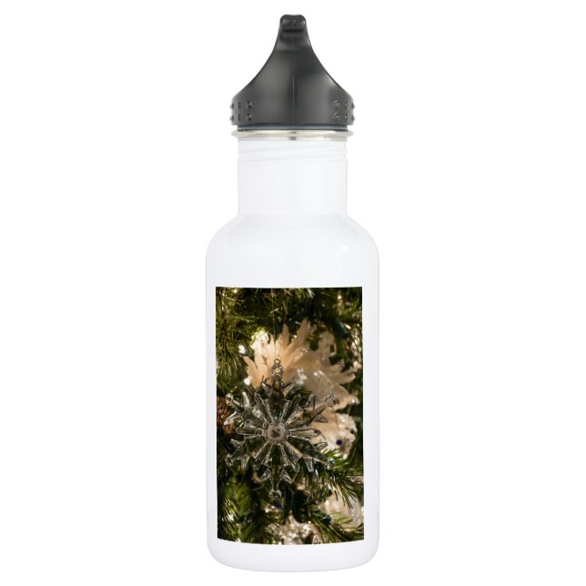 Bouteille d'eau des fêtes scintillantes (Droite)