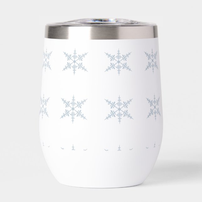 Bouteille d'eau des flocons de neige (Avant)