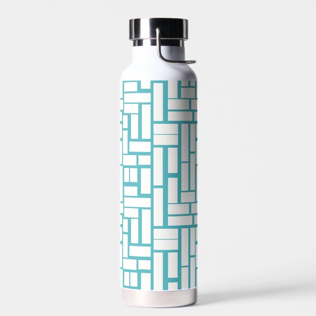 Bouteille D'eau Design élégant avec des rectangles (Gauche)