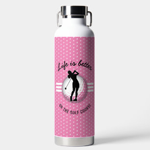 Bouteille D'eau Design élégant de Golfeur pour femmes
