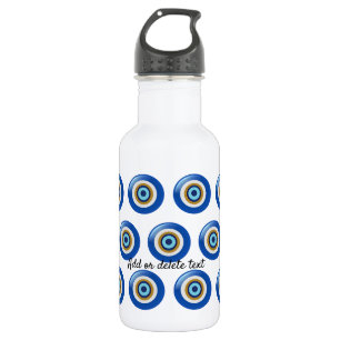 Bouteille D'eau Design oeil grec juste ajouter du texte