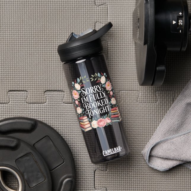 Bouteille D'eau Désolé, je suis complet ce soir  (Salle de sport (pivotée))
