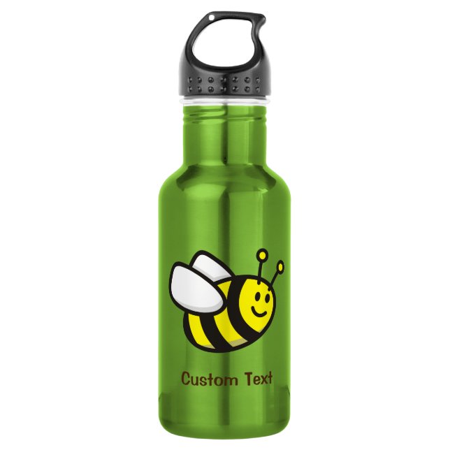 Bouteille D'eau Dessin animé d'abeille (Devant)