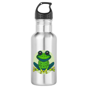 Bouteille D'eau Dessin animé Grenouille verte-74742