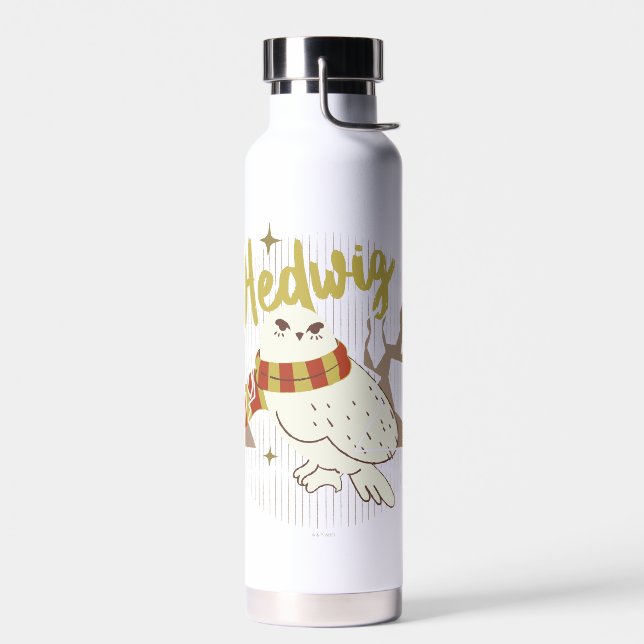 Bouteille D'eau Dessin de la forêt fantaisiste d'Hedwig (Gauche)