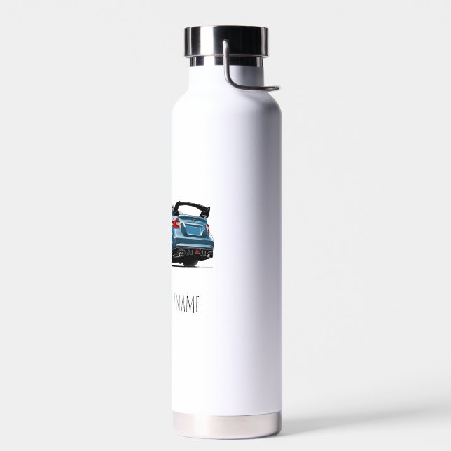 Bouteille D'eau dessin sous angle arrière s205  (Gauche)