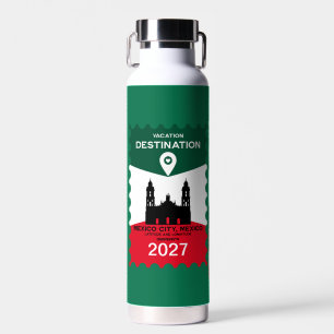 Bouteille D'eau Destination Mexique cadeau de vacances