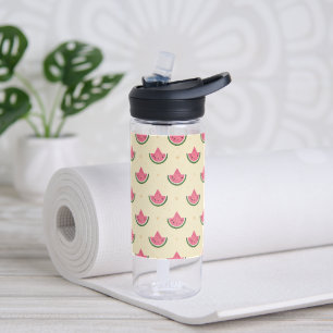 Bouteille d'eau d'été de pastèques roses - 20oz