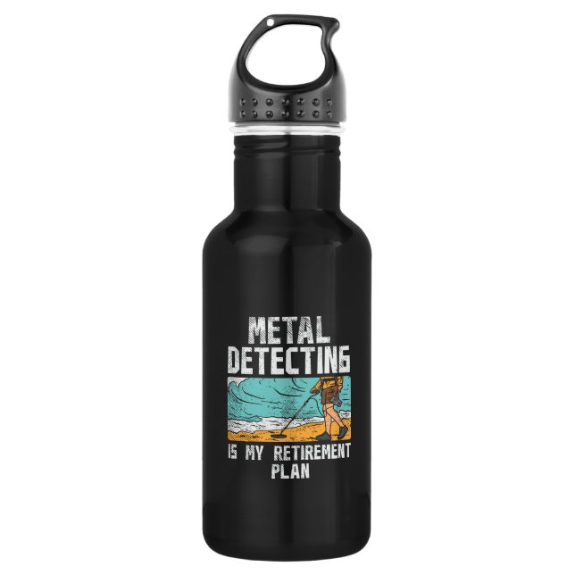 Bouteille D'eau Détection de la retraite par métal (Devant)