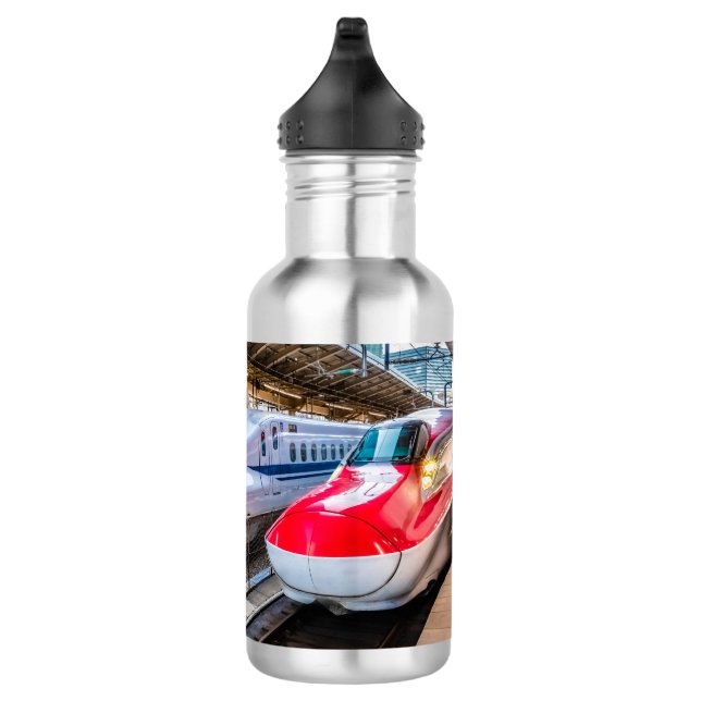 Bouteille D'eau Deux Shinkansen à la gare de Tokyo (Droite)