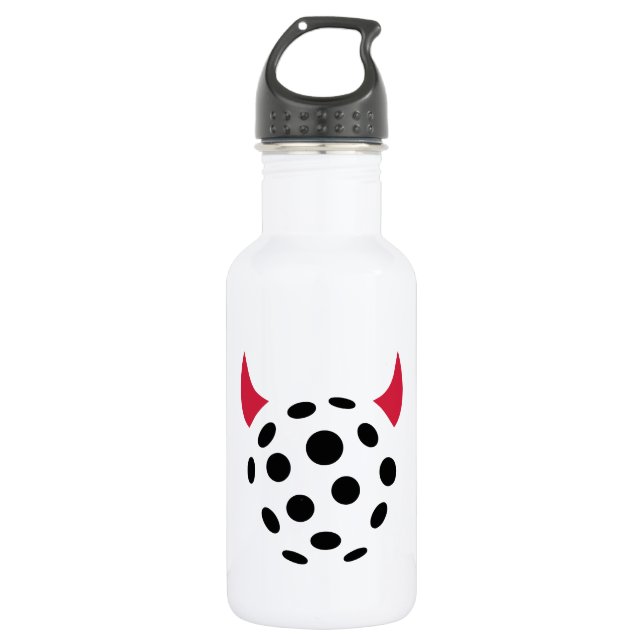 Bouteille D'eau Diable de Floorball (Devant)
