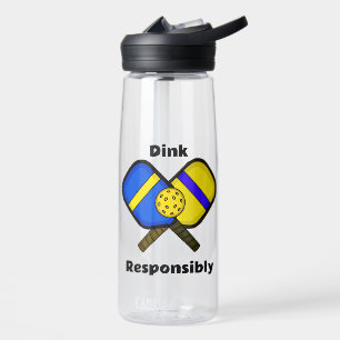 Bouteille D'eau Dink Pickleball Humour Pun responsable