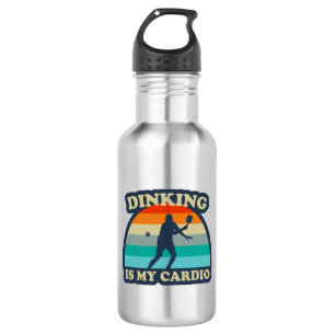 Bouteille D'eau Dinking Est Mon Cardio Pickleball