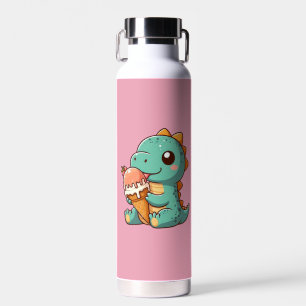 Bouteille D'eau Dino mignonne de glace mangeur