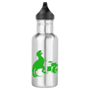 Bouteille D'eau Dinosaur jouer de la batterie - Choisir la couleur