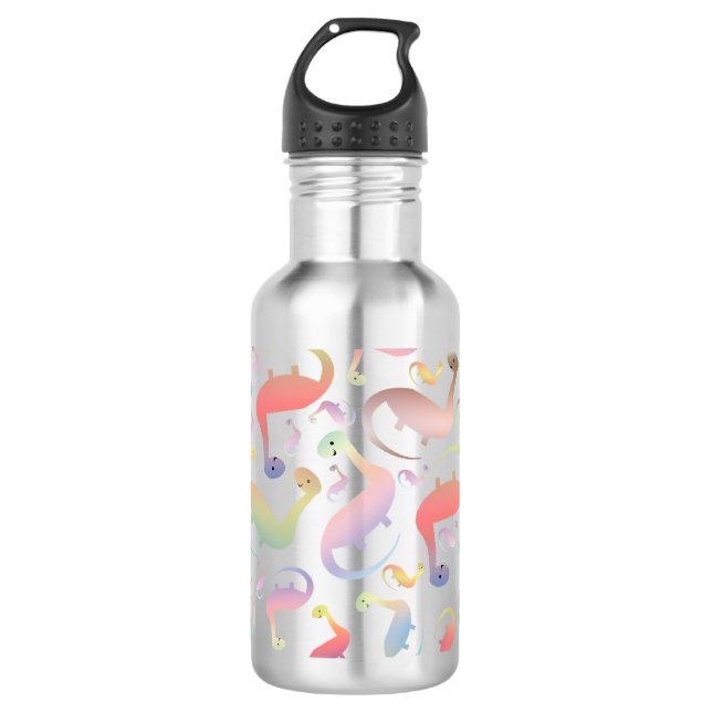Bouteille D'eau Dinosaure mignon pour les enfants (Devant)