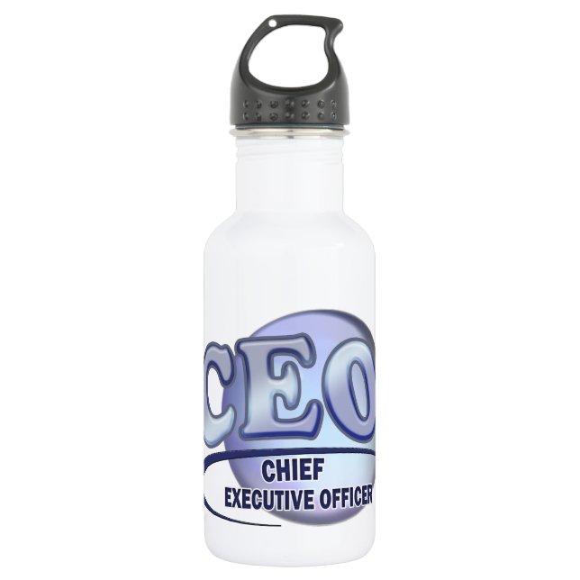 BOUTEILLE D'EAU DIRECTEUR GÉNÉRAL LOGO BLUE DIRECTEUR GÉNÉRAL (Devant)