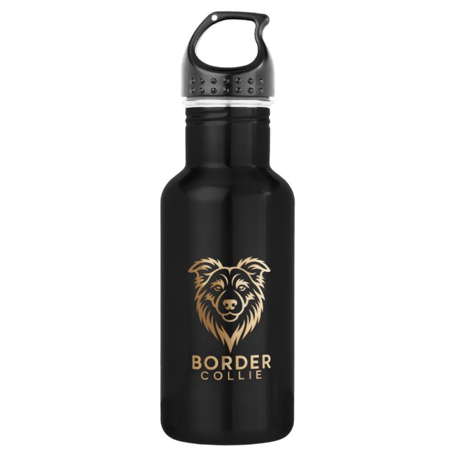 Bouteille D'eau Diseño Premium de Border en Dorado (Devant)