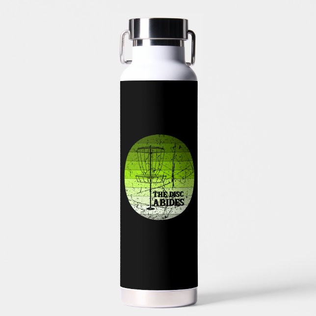 Bouteille D'eau Disque Golf Vintage (Avant)