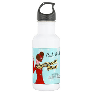 Bouteille D'eau DIVA D'HIVER - Vive l'amour, étincelle !