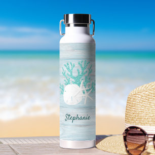 Bouteille D'eau Dollar de sable de plage Personnalisé