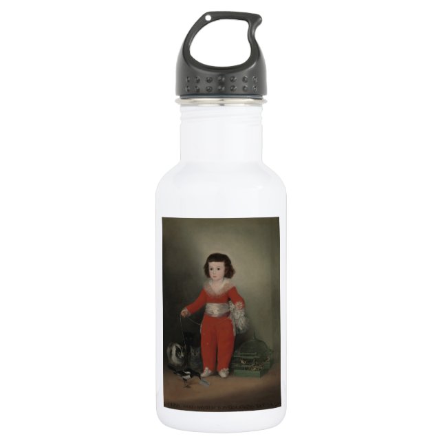 Bouteille D'eau Don Manuel Osorio avec des chats, Goya (Devant)