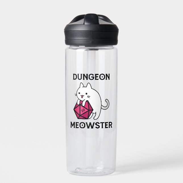Bouteille D'eau Donjon Meowster Chat Drôle (Extérieur)