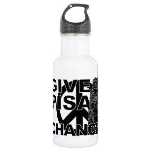 Bouteille D'eau Donner Pisa Chance personnalisée