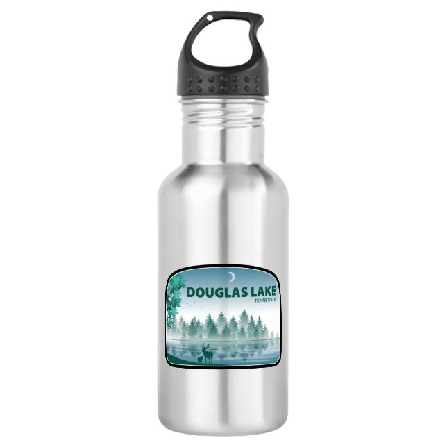 Bouteille D'eau Douglas Lake Tennessee Cerfs (Devant)