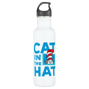 Bouteille D'eau Dr Seuss Chat dans le logo du Casquette